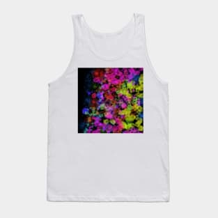 Black rainbow Tank Top